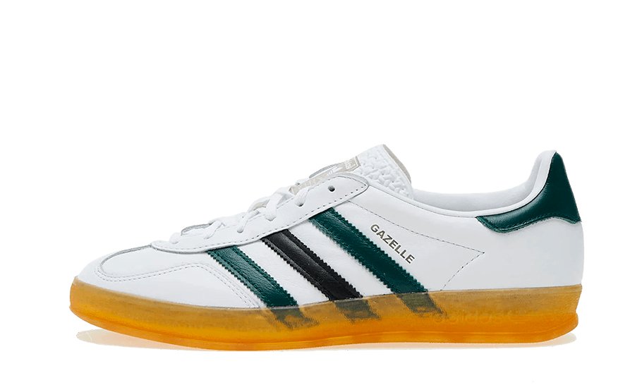 Adidas Gazelle Indoor WeiB Collegiate Green IE2957