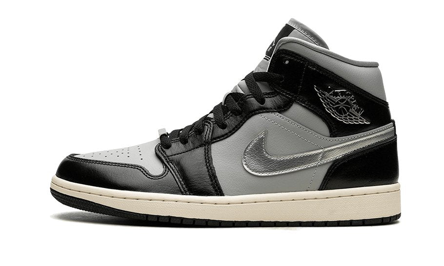 Air Jordan 1 Mid Schwarz Chrom FB9892 002