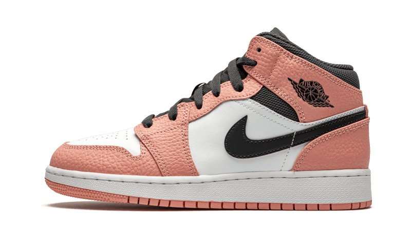 Air Jordan 1 Mid Pink Quartz 555112 603