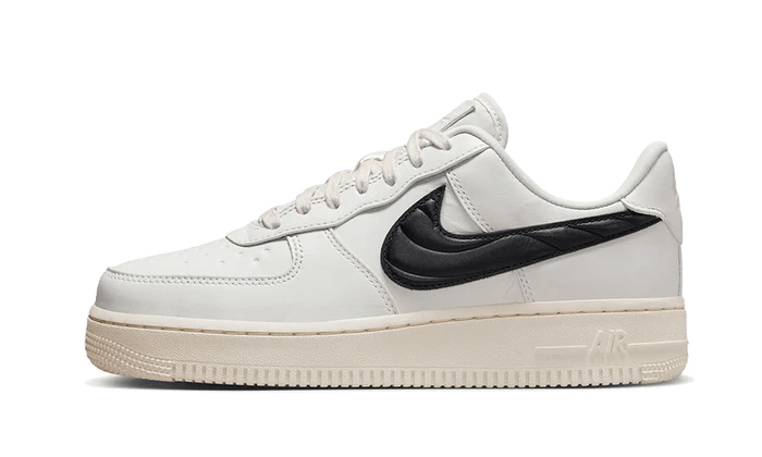 Nike Air Force 1 07 Quilted Swoosh Phantom Black