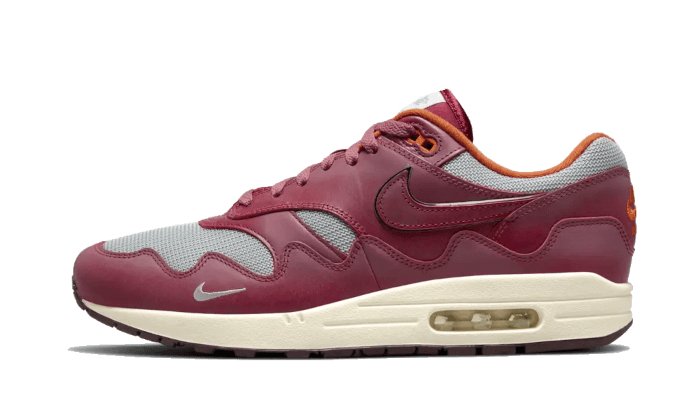 Nike air max 1 bordowe best sale