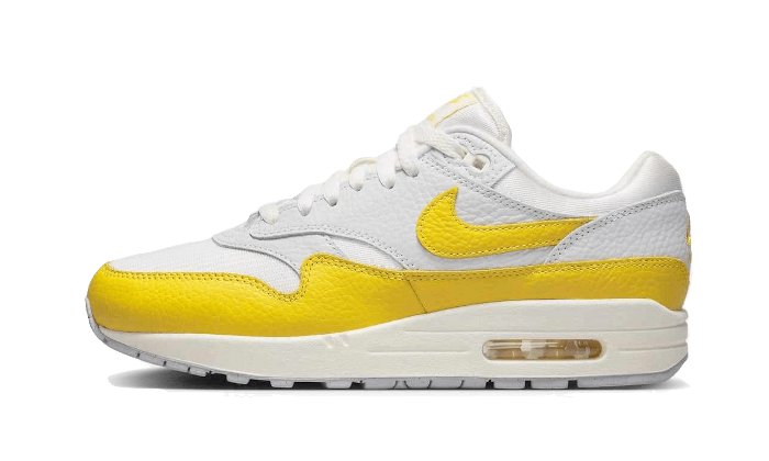 Nike blanche et jaune fluo best sale