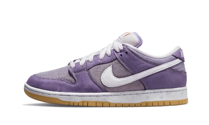 Nike SB Dunk Low Pro ISO Orange Label Unbleached Pack Lilac | DA9658-500