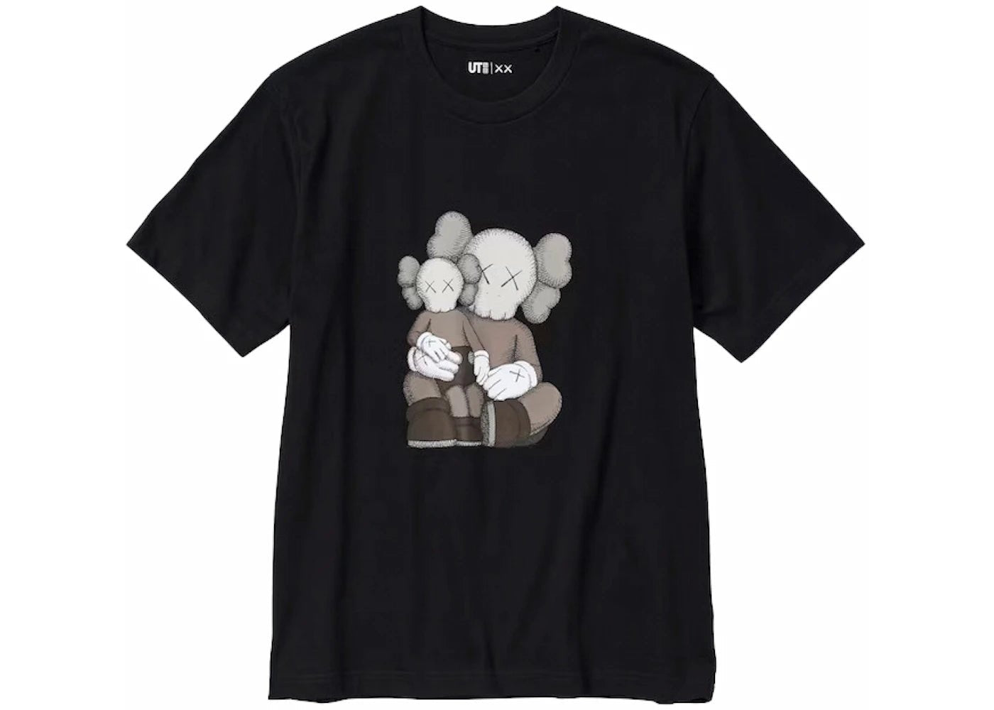 Crew neck uniqlo x kaws online