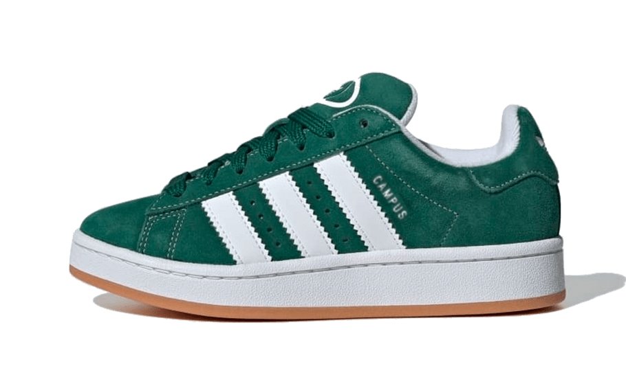 Adidas Campus 00s Dark Green Cloud White (Kids) - IH7492 - sneakers