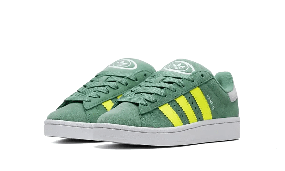 Adidas Campus 00s Green Solar Yellow - IF3967 - sneakers