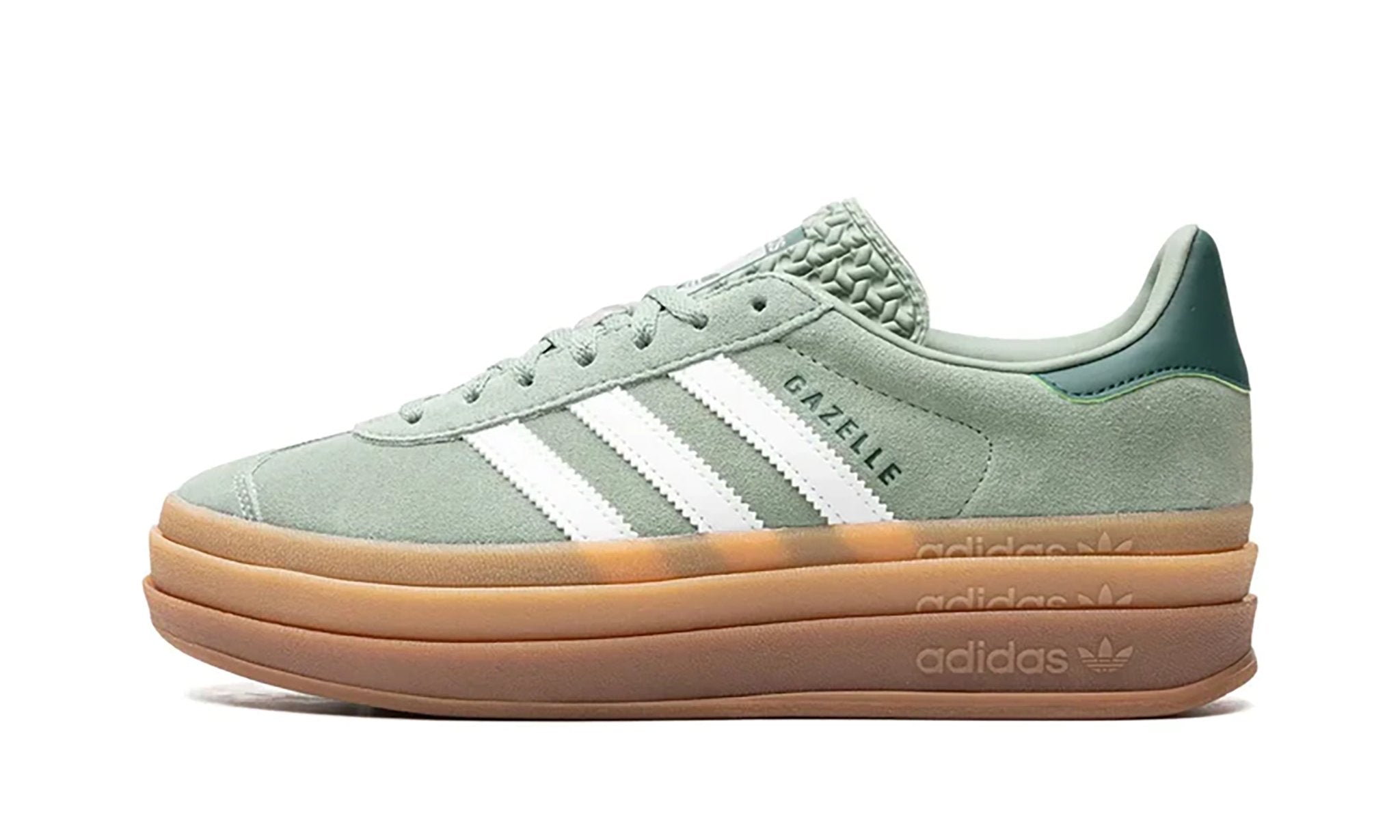 Adidas Gazelle Bold Silver Green (W) - ID6998 - Sneakers