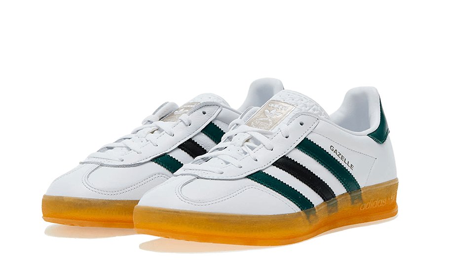 Adidas Gazelle Indoor White Collegiate Green - IE2957 - sneakers
