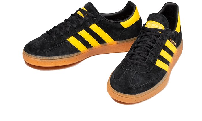 Adidas Handball Spezial Black Yellow - FX5676 - sneakers