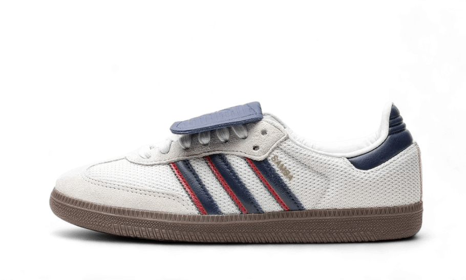 Adidas Samba LT Crystal White Dark Blue Gum - IE9169 - sneakers