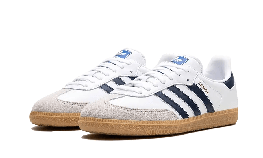 Adidas Samba OG Cloud White Night Indigo Gum - IF3814 - sneakers