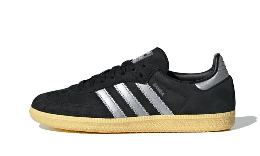 Adidas Samba OG Core Black Matte Silver - IE8128 - sneakers