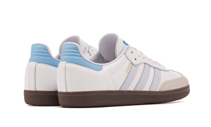 Adidas Samba OG Core White Halo Blue - ID2055 - sneakers