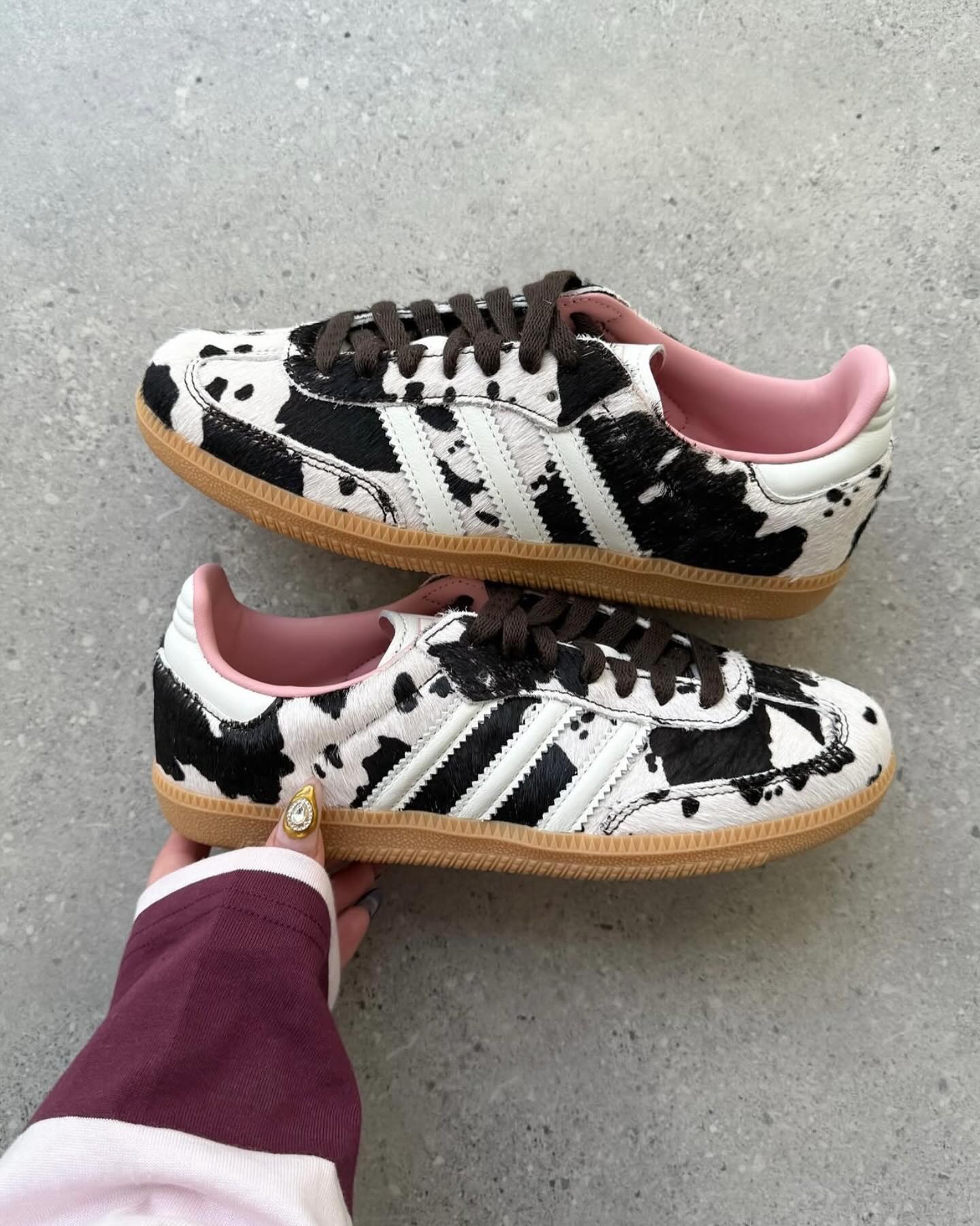 Adidas Samba OG Cow Print - JR1256 - Men's and Women's Sneakers > Sneakers > Adidas Samba > Low - Top Sneakers