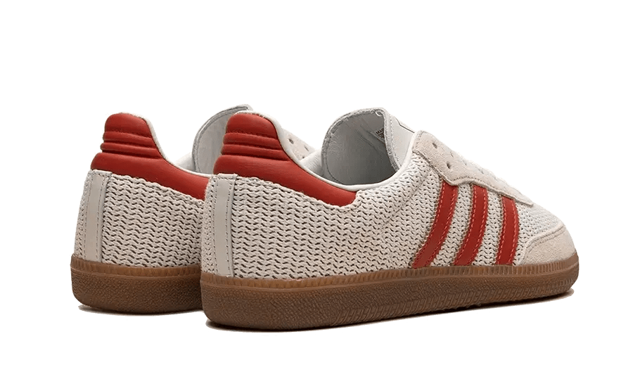 Adidas Samba OG Crystal White Preloved Red  - IG1380 - sneakers