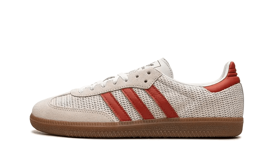 Adidas Samba OG Crystal White Preloved Red  - IG1380 - sneakers