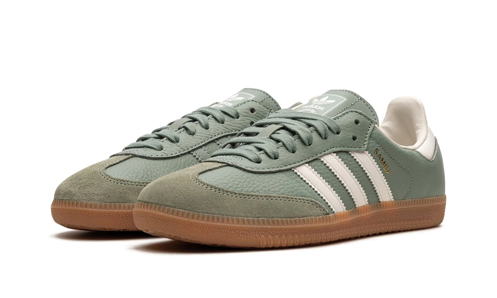 Adidas Samba OG Silver Green - IE7011 - Sneakers