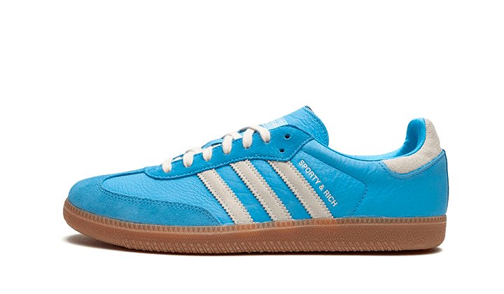 Adidas Samba OG Sporty & Rich Blue Grey - IE6975 - sneakers