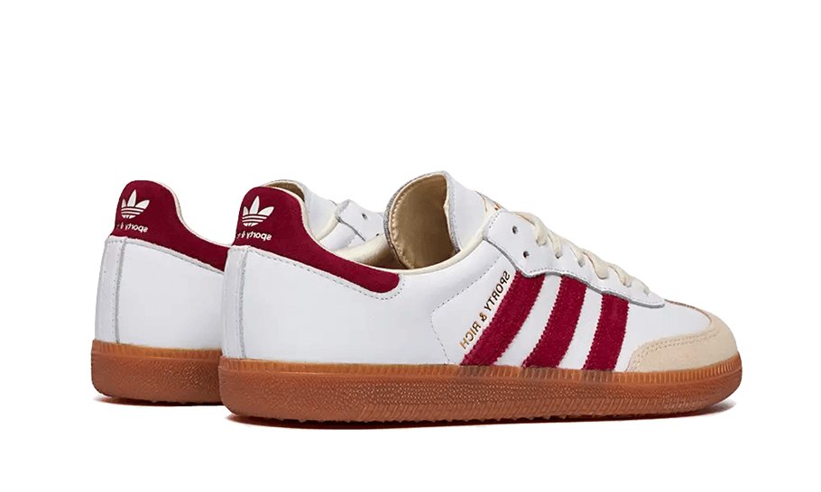 Adidas Samba OG Sporty & Rich White Core Burgundy - IF5660 - sneakers