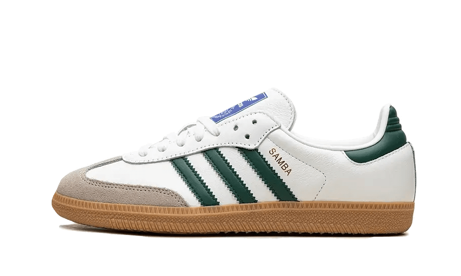 Adidas Samba OG White Collegiate Green Gum - IE3437 - sneakers