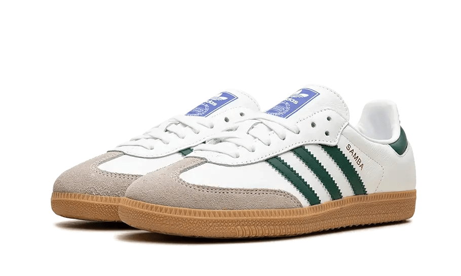 Adidas Samba OG White Collegiate Green Gum - IE3437 - sneakers