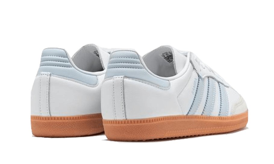 Adidas Samba OG White Halo Blue Gum - IE0877 - sneakers