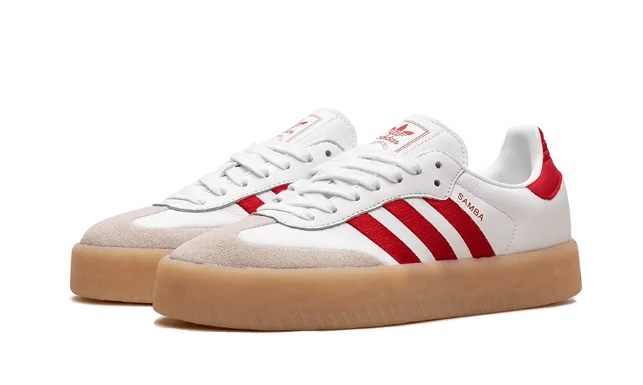 Adidas Sambae White Better Scarlet Gum - ID0438 - sneakers