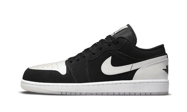 Air Jordan 1 Low Schwarz WeiB Diamant DH6931 001