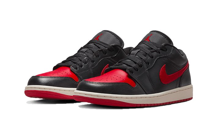 Air Jordan 1 Low Bred Sail - DC0774 - 061 - sneakers