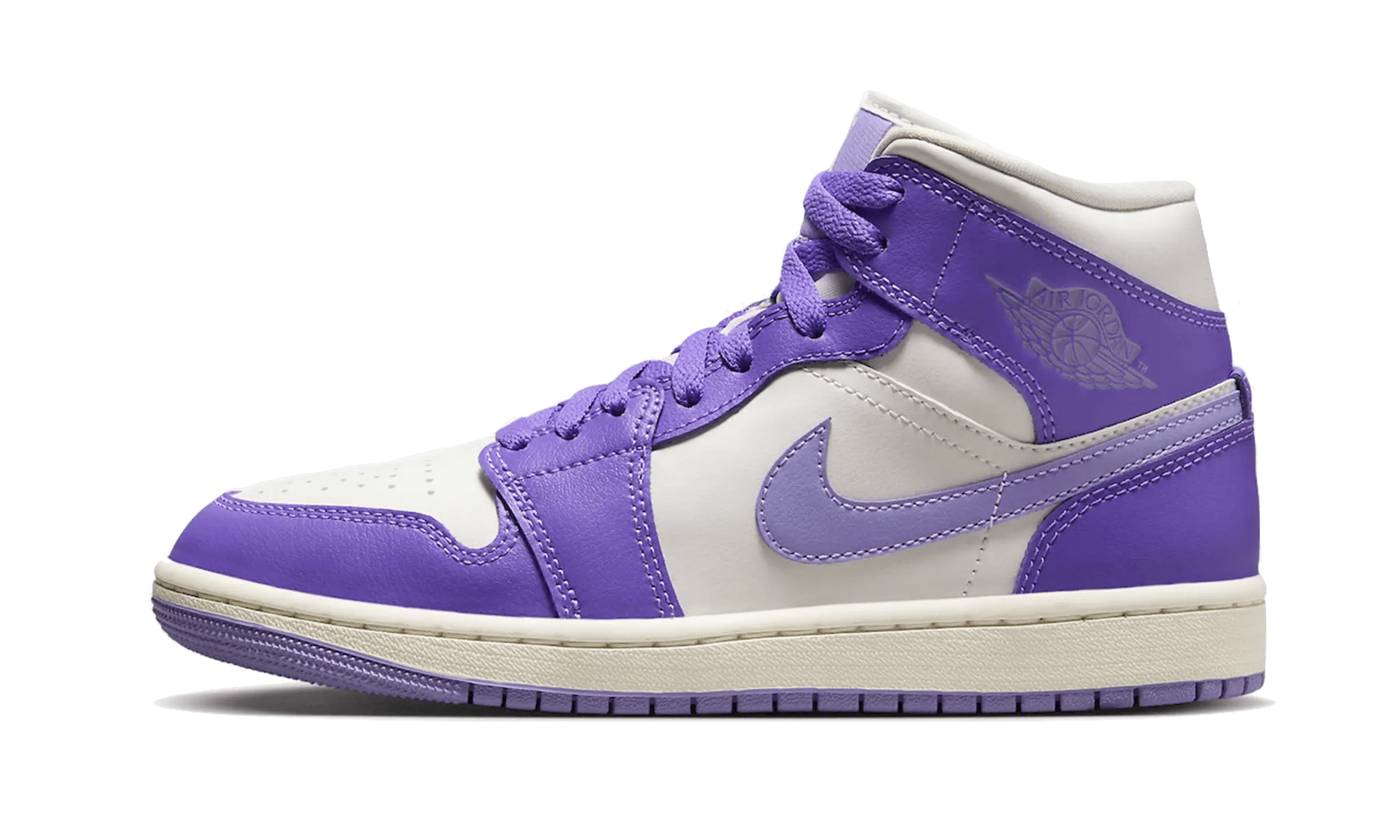 Air Jordan 1 Mid Action Grape - BQ6472 - 504 - sneakers