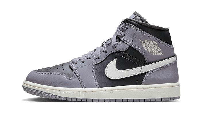 Air Jordan 1 Mid Cement Grey - BQ6472 - 022 - sneakers