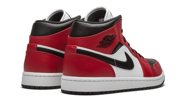 Air Jordan 1 Mid Chicago Black Toe - 554724 - 069 - sneakers