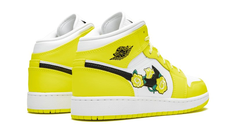 Air Jordan 1 Mid Dynamic Yellow - AV5174 - 700 - sneakers