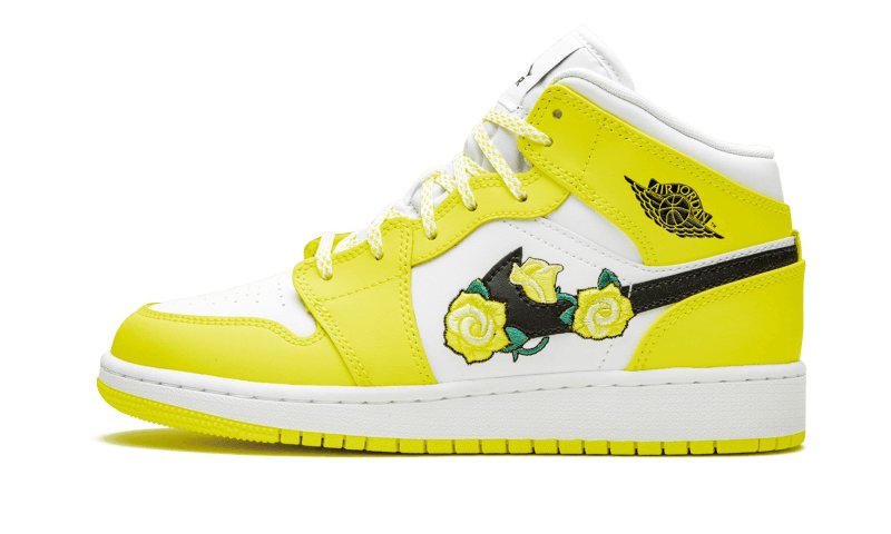 Air Jordan 1 Mid Dynamic Yellow - AV5174 - 700 - sneakers