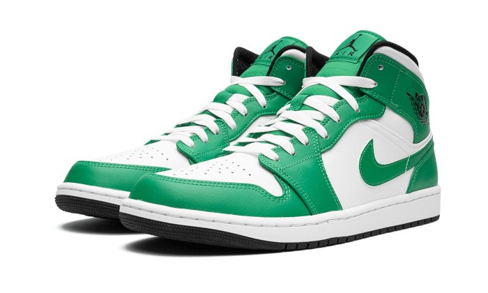 Air Jordan 1 Mid Lucky Green - DQ8426 - 301 - sneakers