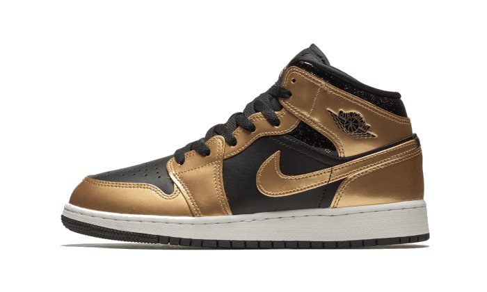 Air Jordan 1 Mid Metallic Gold - DR6967 - 071 - sneakers