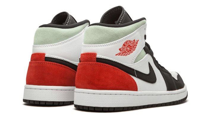 Air Jordan 1 Mid SE Union Black Toe - 852542 - 100 - sneakers