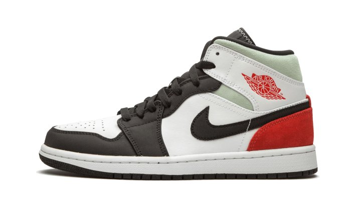 Air Jordan 1 Mid SE Union Black Toe - 852542 - 100 - sneakers