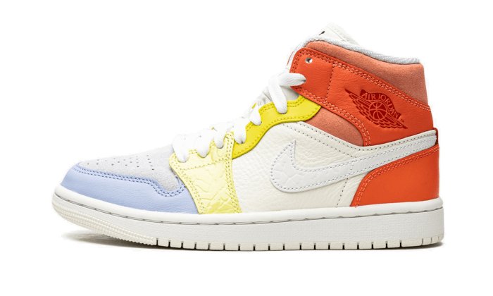 Air Jordan 1 Mid To My First Coach - DJ6908 - 100 - sneakers