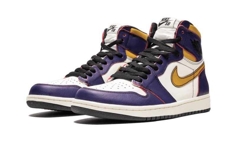 Air Jordan 1 Retro High OG Defiant Nike SB Lakers - CD6578 - 507 - sneakers