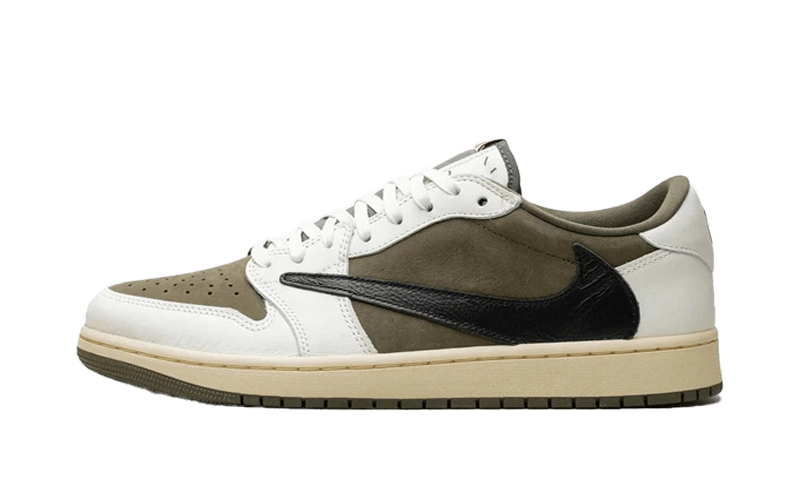 Air Jordan 1 Retro Low OG SP Travis Scott Medium Olive - DM7866 - 200 - Men's and Women's Sneakers > Sneakers > Jordan 1 > Low - Top Sneakers