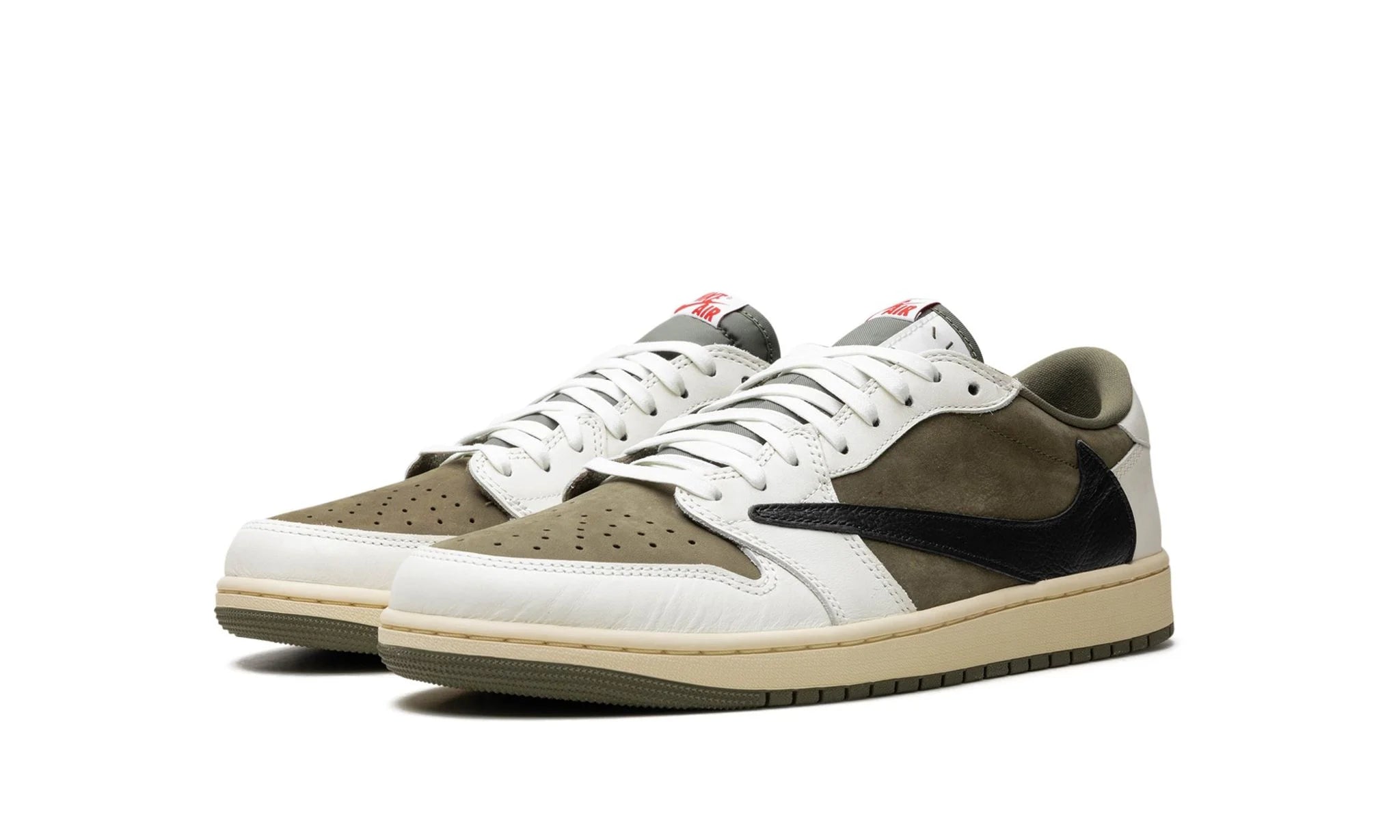 Air Jordan 1 Retro Low OG SP Travis Scott Medium Olive - DM7866 - 200 - Men's and Women's Sneakers > Sneakers > Jordan 1 > Low - Top Sneakers