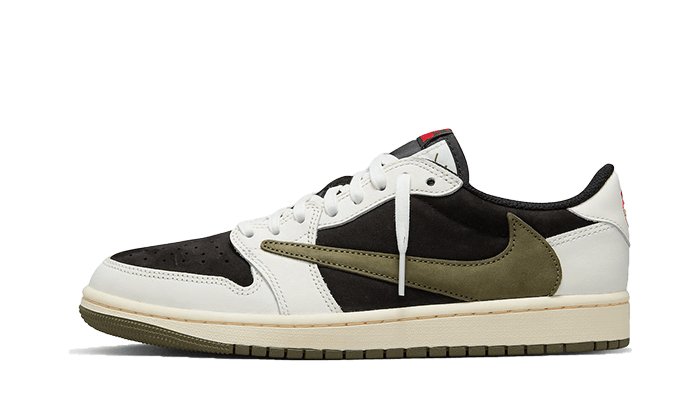 Air Jordan 1 Retro Low OG SP Travis Scott Olive - DZ4137 - 106 - sneakers