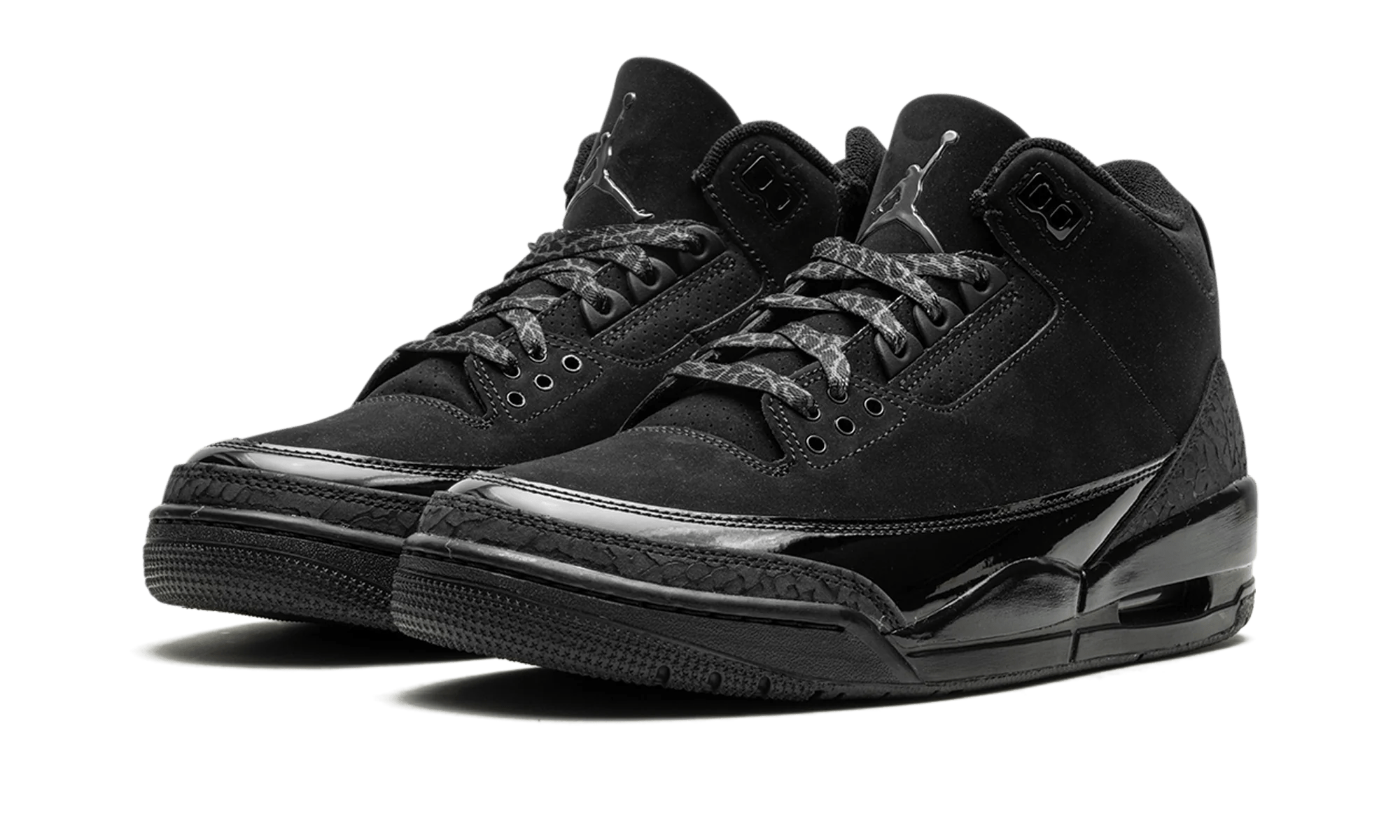 Air Jordan 3 Retro Black Cat (2025) - CT8532 - 001 - Men's and Women's Sneakers > Sneakers > Jordan 3 > Mid - Top Sneakers