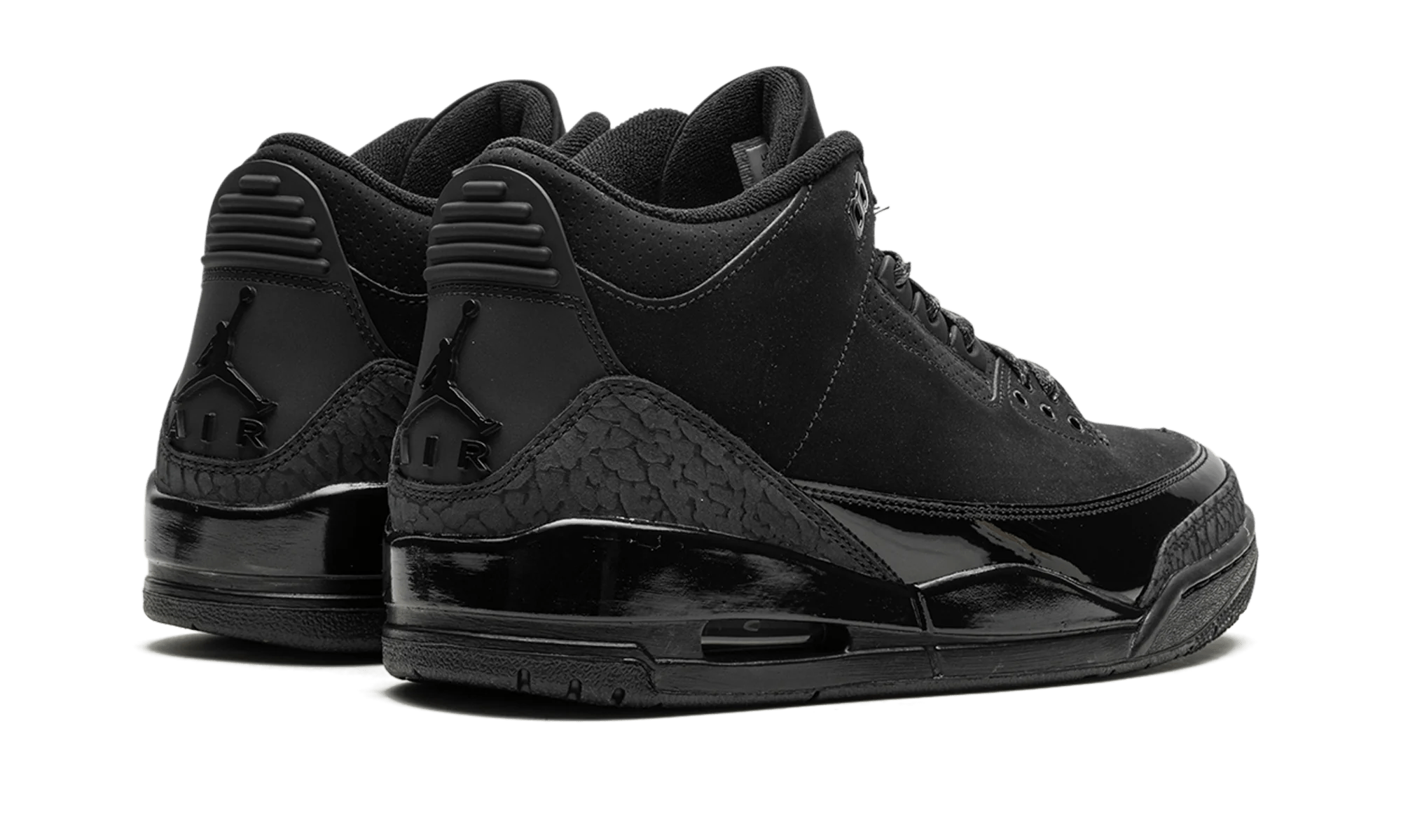 Air Jordan 3 Retro Black Cat (2025) - CT8532 - 001 - Men's and Women's Sneakers > Sneakers > Jordan 3 > Mid - Top Sneakers