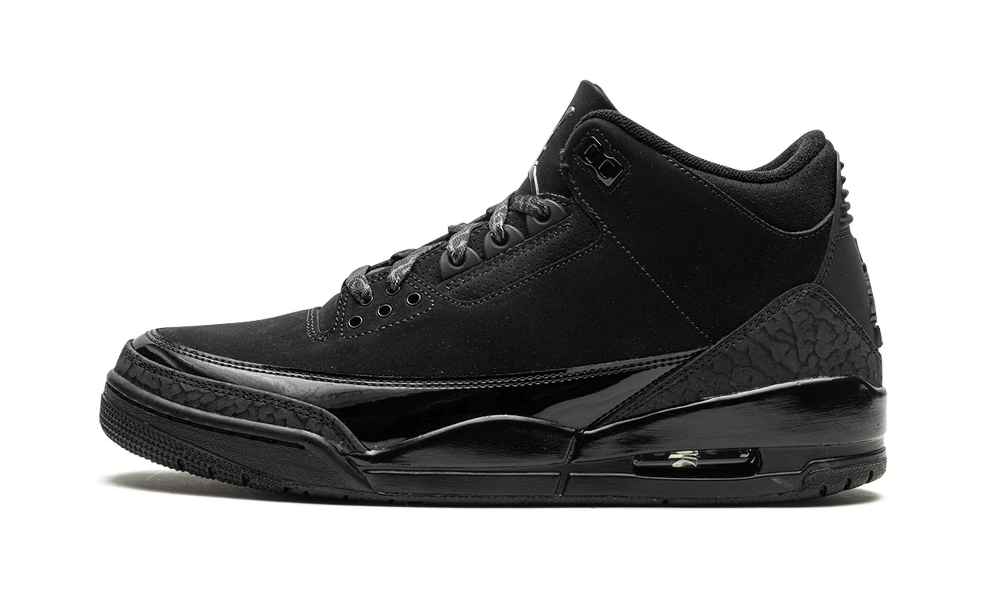 Air Jordan 3 Retro Black Cat (2025) - CT8532 - 001 - Men's and Women's Sneakers > Sneakers > Jordan 3 > Mid - Top Sneakers