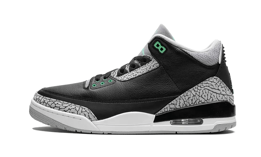 Air Jordan 3 Retro Green Glow - CT8532 - 031 - sneakers