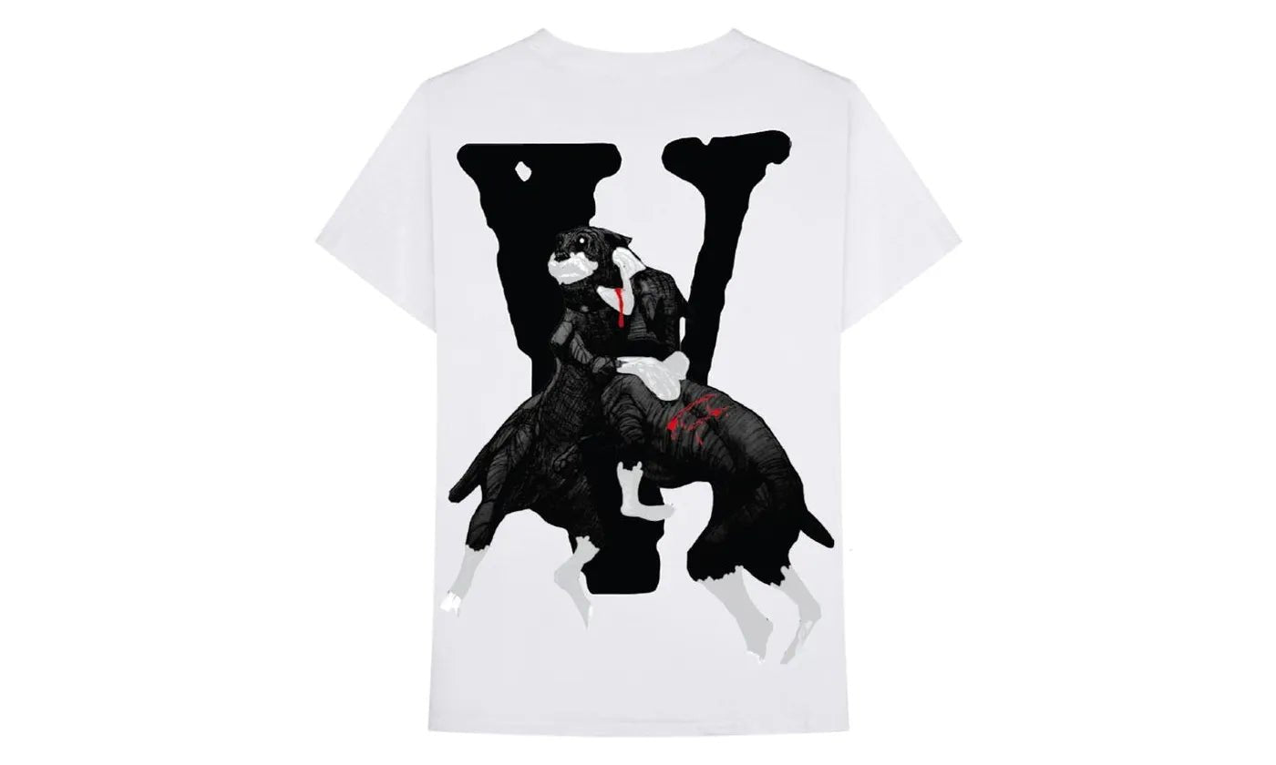 City Morgue x Vlone Dogs Tee White - CM - CMXVDT - WHITE - apparels