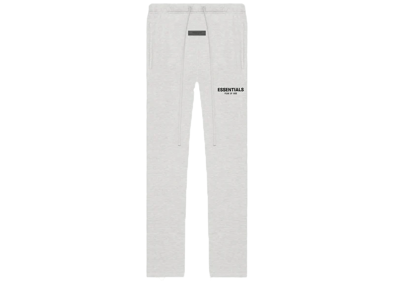 Fear of God Essentials Relaxed Sweatpants Light Oatmeal SS22 - 130BT212172F - apparels