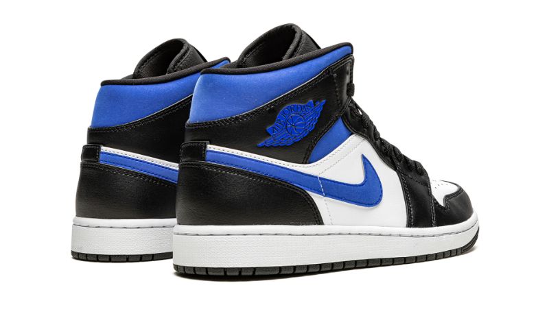 Jordan 1 mid "Black Racer Blue" - 554725-140 - Sneakers